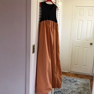 Zara Sleeveless Maxi Dress Large